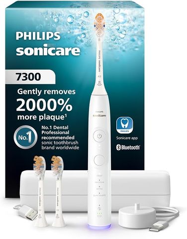 Bàn chải đánh răng Philips Sonicare Series 7300 HX7420/07 Màu Trắng