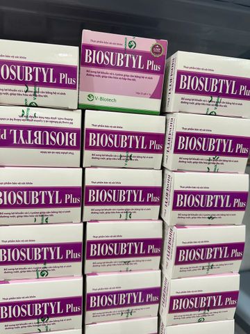 Biosubtyl Plus Hỗ Trợ Vi Sinh Đường Ruột- Hộp 25 Gói
