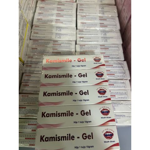 Gel Bôi Nhiệt Miệng Kamismile Gel- Tuyp 10 Gram