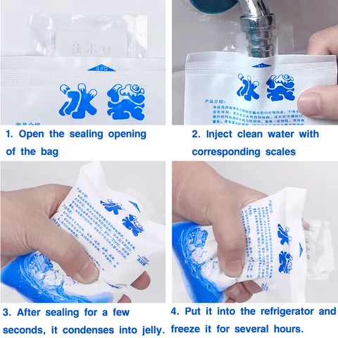Set 10 Túi Nước Đá Gel Khô Tái Sử Dụng | Giữ Lạnh Thực Phẩm, Đồ Uống, Đá Nén Đau Pulue 2026
