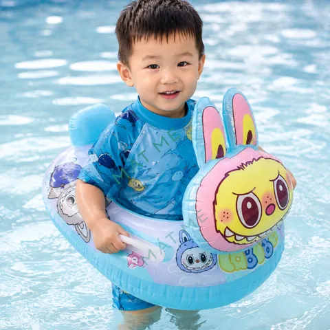 Phao Bơi Trẻ Em Hình Thú Dễ Thương, Phao Bơi Trẻ Em Chống Lật Xỏ Chân An Toàn