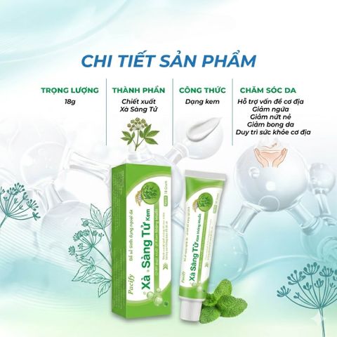 Kem Dưỡng Da Thảoo Dượcc Xà Sàng Tử 18g – Chăm Sóc Da Mềm Mại, Bổ Sung Độ Ẩm Dùng Hằng Ngày