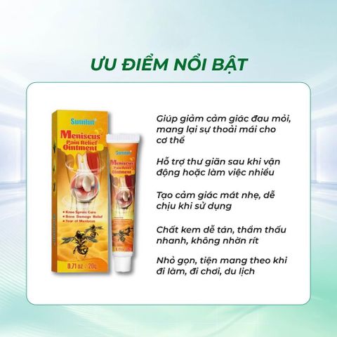 Kem Xoa Bóp Sumifun 20g – Kem Massage Chăm Sóc Cơ Thể, Tạo Cảm Giác Dễ Chịu Khi Sử Dụng