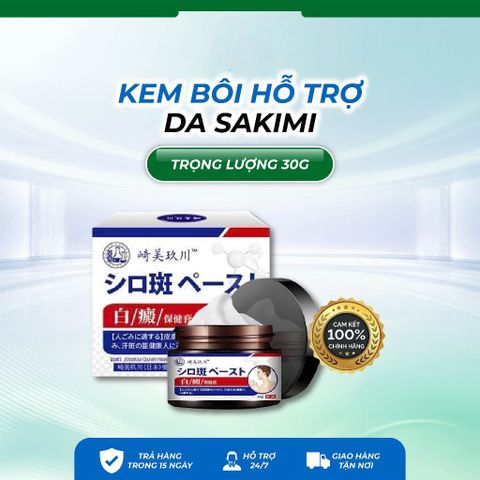Kem Dưỡng Da Sakimi 30g – Chăm Sóc Da Mềm Mại, Bổ Sung Độ Ẩm Dùng Hằng Ngày