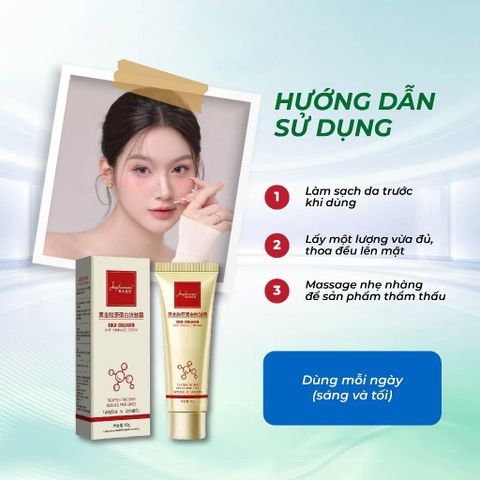 Kem Dưỡng Ẩm Collagen Vàng – Chăm Sóc Da Mềm Mại, Bổ Sung Độ Ẩm Dùng Hằng Ngày