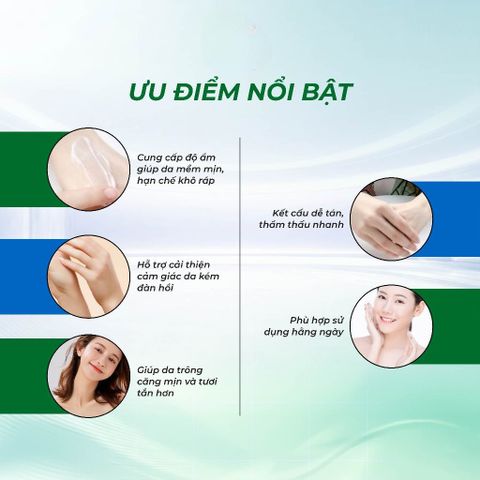 Kem Dưỡng Ẩm Collagen Vàng – Chăm Sóc Da Mềm Mại, Bổ Sung Độ Ẩm Dùng Hằng Ngày