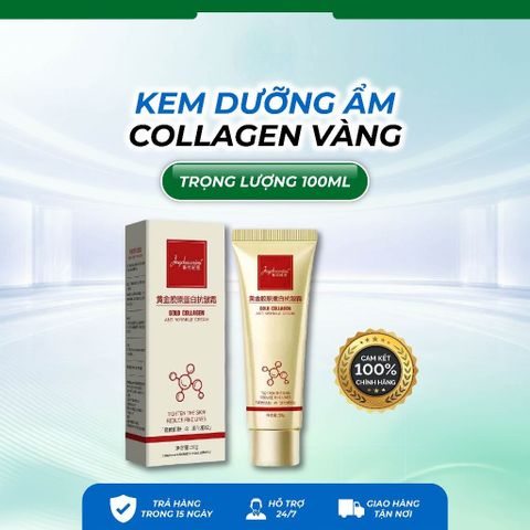 Kem Dưỡng Ẩm Collagen Vàng – Chăm Sóc Da Mềm Mại, Bổ Sung Độ Ẩm Dùng Hằng Ngày