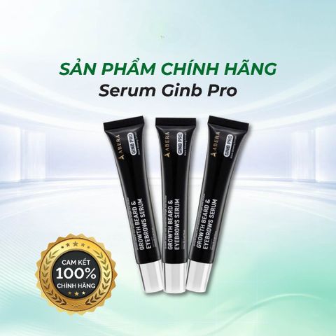  Serum dưỡng mày GINB PRO 20ml - Nuôi dưỡng lông mày, râu, giúp trông dày, đều và gọn gàng