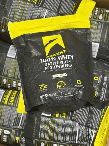 ĐẠM TƯƠI BỘT WHEY - ASCENT 100% WHEY - PROTEIN SẠCH PHỤC HỒI CƠ SIÊU NHANH