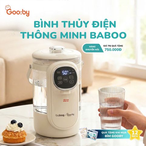 Bình Thủy Điện Thông Minh Baboo 2.5L