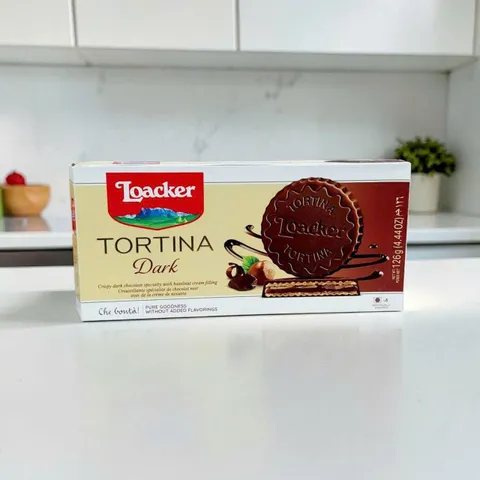 Loacker Wafers Tortina 126g Bánh Xốp Ý Tiện Dụng Cho Gia Đình