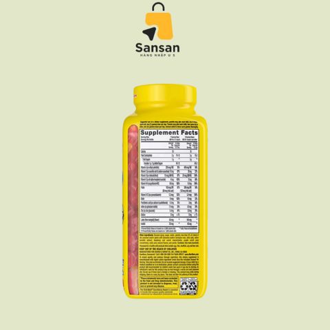 Kẹo Dẻo Vitamin L'il Critters Gummy Vites Mỹ Cho Bé 2+ Tuổi 300 Viên - Nội địa Mỹ