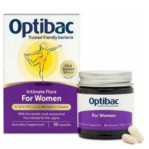 Men Vi Sinh Optibac Intimate Flora for Women [Optibac Tím] 30 & 90 viên - S/P Chuẩn UK