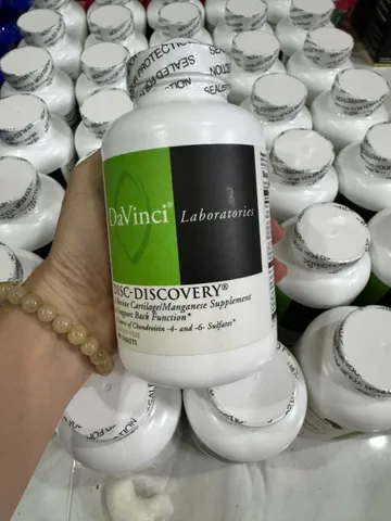 Viên Uống Hỗ Trợ Thoái Hóa Cột Sống Và Thoát Vị Đĩa Đệm Davinci Disc-Discovery 180 Viên Của Mỹ