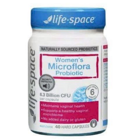 Men Vi Sinh Life•Space Women's Microflora Probiotic 40 viên - S/P Chuẩn Úc