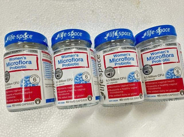 Men Vi Sinh Life•Space Women's Microflora Probiotic 40 viên - S/P Chuẩn Úc