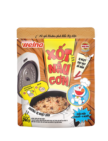 Xốt Nấu Cơm Nisshin Hương Vị Ngọt Thịt Heo Và Nấm - Dễ Dàng Thưởng Thức Đậm Vị Nhật Bản 240g