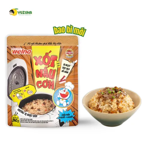 Xốt Nấu Cơm Nisshin Hương Vị Ngọt Thịt Heo Và Nấm - Dễ Dàng Thưởng Thức Đậm Vị Nhật Bản 240g