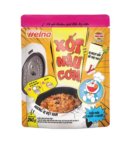 Xốt Nấu Cơm Nisshin Hương Vị Ngọt Bắp Và Thịt Heo - Yuzuha Official Store