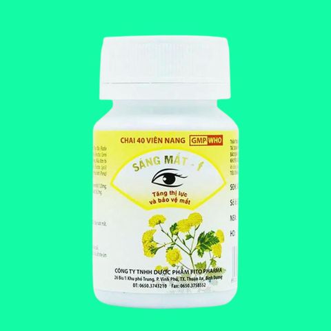 Sáng Mắt – F Fito Pharma 40 viên – Tăng thị lực và bảo vệ mắt