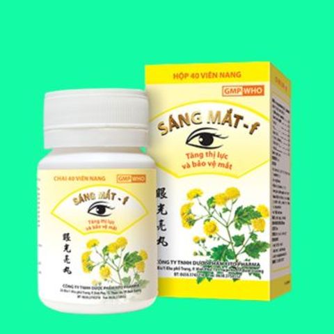 Sáng Mắt – F Fito Pharma 40 viên – Tăng thị lực và bảo vệ mắt
