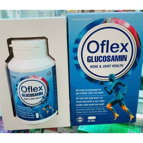 Oflex glucosamin Flex Giúp xương chắc khớp khỏe, ngăn ngừa thoái hóa khớp, tái tạo mô sụn, bôi trơn khớp