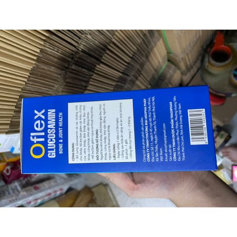 Oflex glucosamin Flex Giúp xương chắc khớp khỏe, ngăn ngừa thoái hóa khớp, tái tạo mô sụn, bôi trơn khớp