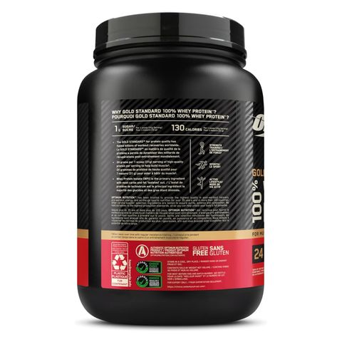 Optimum Nutrition Gold Standard 100% Whey Protein - Tăng cơ phục hồi sức khỏe, sản xuất tại Mỹ