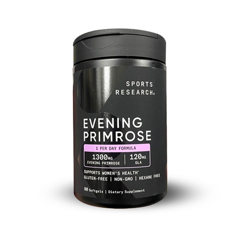 Tinh dầu hoa anh thảo Sports Research Evening Primrose 1300mg 90 vien