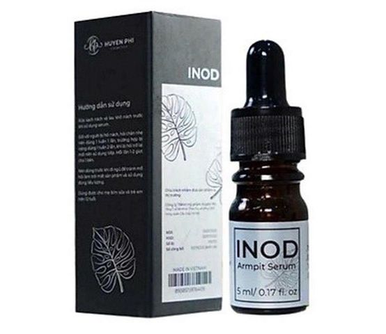 Serum Inod Khử Mùi Hôi Nách & Chân 5ml - Hỗ Trợ Giảm Thâm Da, Dùng Được Cho Nam Nữ