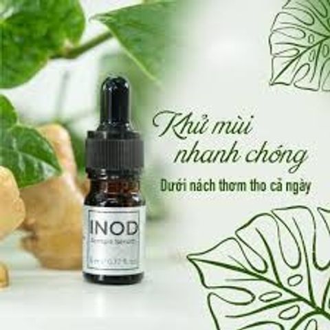 Serum Inod Khử Mùi Hôi Nách & Chân 5ml - Hỗ Trợ Giảm Thâm Da, Dùng Được Cho Nam Nữ