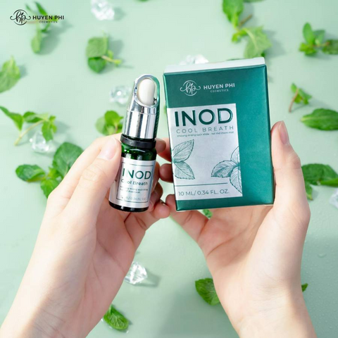 Serum Khử Mùi Hôi Miệng INOD Cool Breath 10ml - Tươi Mát Từ Thiên Nhiên, Giải Quyết Hôi Miệng, Thư Giãn Và Dễ Chịu