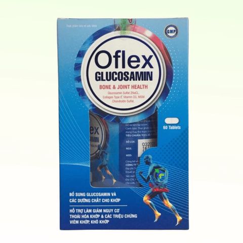 Oflex glucosamin bổ sung chất nhờn tái tạo sụn khớp