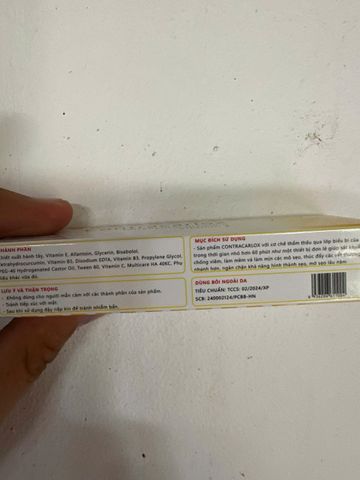 Gel Contracarlox Kem Mờ Sẹo - mền sẹo Giảm Thâm, làm phẳng, đều màu da ml