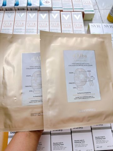 Mặt Nạ Thạch Cao Cấp Dưỡng Sáng Da Capsule Anti-Aging Collagen Hydrogel