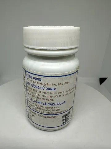 Bổ Phế Giảm Ho Số 5 Ngọc Liên – Hỗ Trợ Làm Dịu Cổ Họng, Giảm Ho, Long Đờm Và Tăng Cường Sức Khỏe Đường Hô Hấp