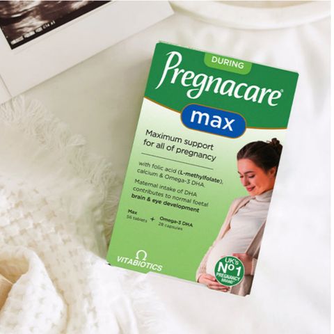 [Mẫu Mới] Viên Bổ Sung Vitamin & Khoáng Chất Cho Phụ nữ Mang Thai - Vitabiotics Pregnacare Max - 84 viên - S/P Chuẩn UK 