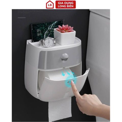 Hộp Đựng Giấy Vệ Sinh Ecoco Hàng Cao Cấp - Sang Trọng và Tiện Lợi