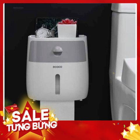 Hộp Đựng Giấy Vệ Sinh Ecoco Hàng Cao Cấp - Sang Trọng và Tiện Lợi