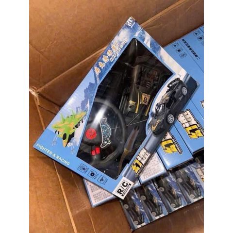 Xe Ô Tô Điều Khiển Từ Xa R/C Speed Car Fighter & Racing Cao Cấp - Đồ Chơi Siêu Xe Biến Hình Cực Ngầu Cho Bé Trai
