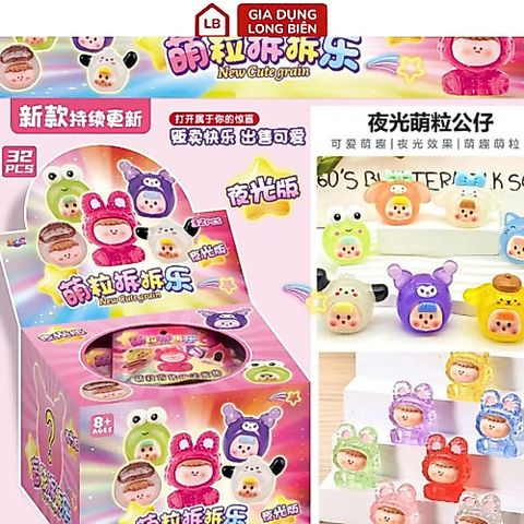 Hộp 32 Túi Mù Nhân Vật Baby Three - Bộ Sưu Tập Đồ Chơi Bất Ngờ Cho Bé