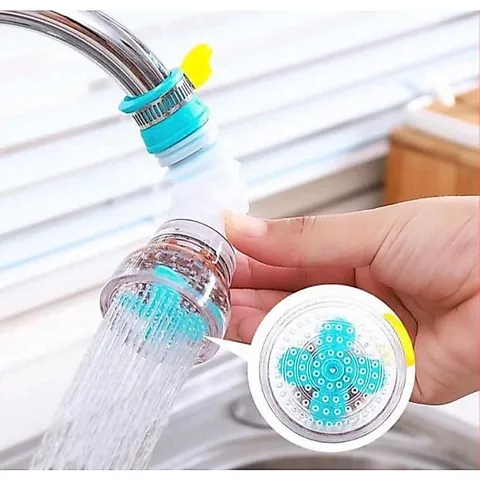 Vòi lọc nước rửa bát tăng áp xoay 360 có thể kéo dài chống bắn nước