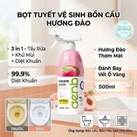 [Combo 2 Chai] Nước Tẩy Bồn Cầu AENB Hương Thơm Mát - Chai Thả Bồn Cầu Khử Mùi Diệt Khuẩn Tự Động Siêu Tiết Kiệm