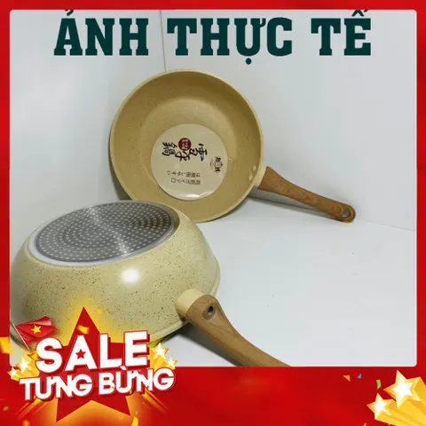 Chảo Chống Dính Đa Năng - Size 20cm, 24cm, 26cm, 28cm - Dùng Cho Mọi Loại Bếp