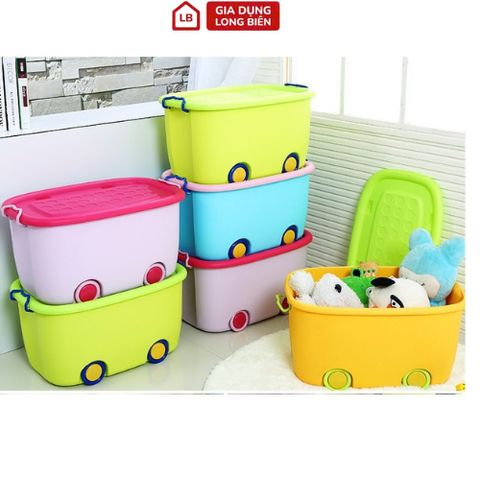 Combo 4 Thùng Đựng Đồ Chơi Size To - Giải Pháp Lưu Trữ Tiện Lợi Cho Không Gian Sống