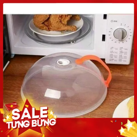Nắp Đậy Thực Phẩm Lò Vi Sóng Có Tay Cầm Chống Nóng, Nắp Đậy Lò Vi Sóng Chống Mùi Bảo Quản Giữ Nóng Thực Phẩm