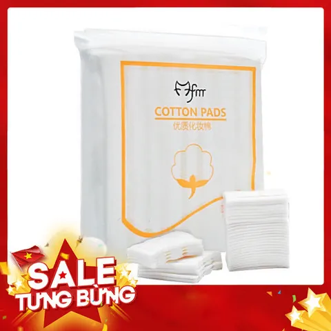 Bông Tẩy Trang 222 Miếng - Mềm Mại, Tiện Lợi và An Toàn Cho Da