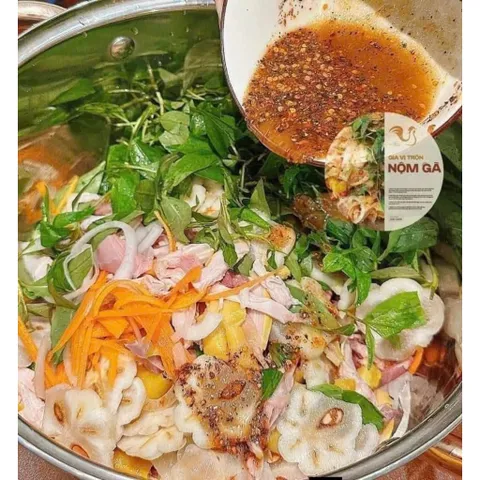 Gia Vị Nộm Gà Xé Phay (Hũ 200g) - Sốt Trộn Gỏi Gà Chuẩn Vị, Tiện Lợi, Đậm Đà