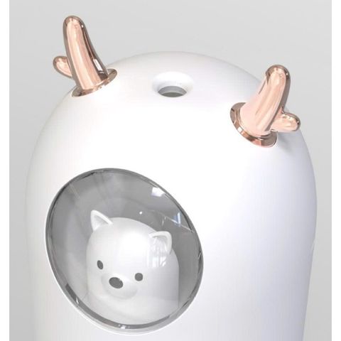 Máy Phun Sương Tạo Ẩm Mini Cắm Điện USB Hình Thú Cực Đáng Yêu - Máy Khuếch Tán Tinh Dầu Phòng Ngủ, Ô Tô