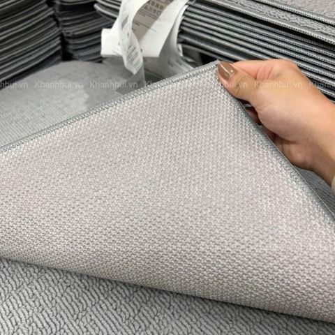 Combo 2 Thảm Lau Chân IKEA Thảm Dậm Chân Nhà Tắm Phòng Ngủ Chống Trượt Thấm Hút Nước Tốt Cao Cấp Sợi Nỉ Đan Dày Dặn